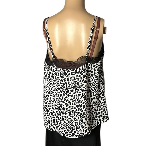 BLASHE NWT cami,lace,animal print,satin feel,romantic,mob wife,whimsigoth,fairy - Picture 4 of 16